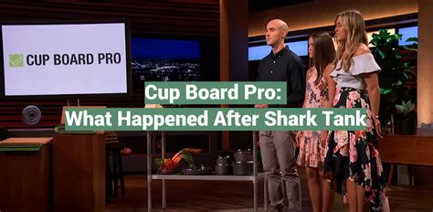 Cup Board Pro: What Happened After Shark Tank